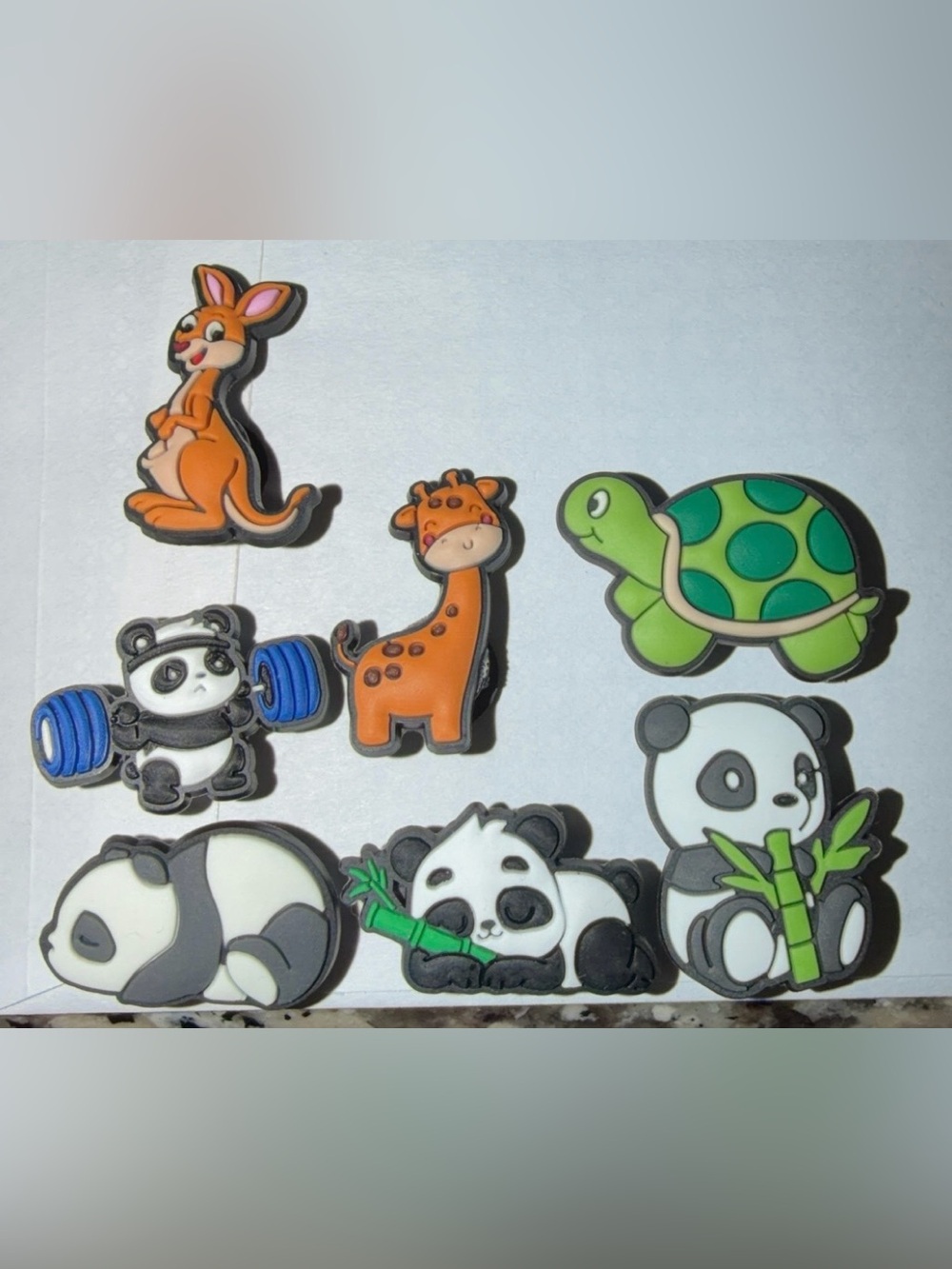 Assorted animal Croc Charms